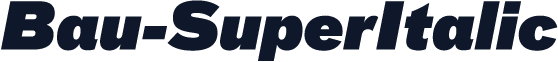 Bau-SuperItalic