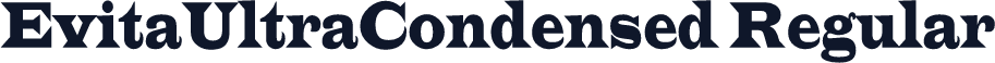EvitaUltraCondensed Regular