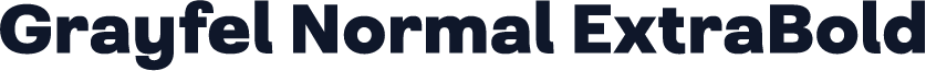 Grayfel Normal ExtraBold