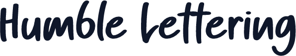 Humble Lettering