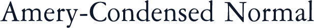 Amery-Condensed Normal