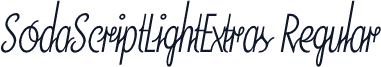 SodaScriptLightExtras Regular