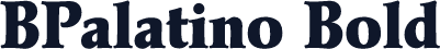 BPalatino Bold