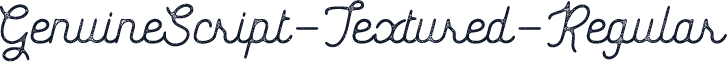 GenuineScript-Textured-Regular