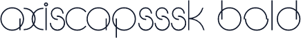 AxisCapsSSK Bold