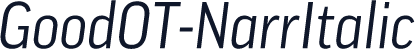 GoodOT-NarrItalic