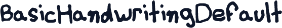 BasicHandwritingDefault