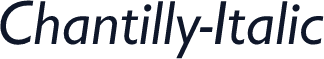 Chantilly-Italic