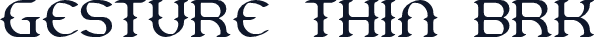 Gesture Thin BRK