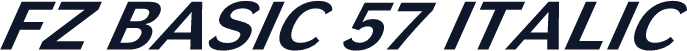 FZ BASIC 57 ITALIC