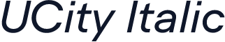 UCity Italic