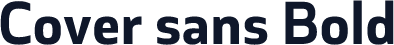Cover sans Bold