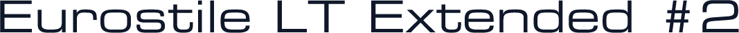 Eurostile LT Extended #2