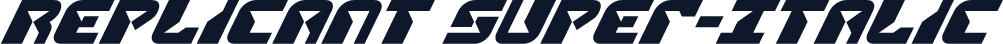 Replicant Super-Italic