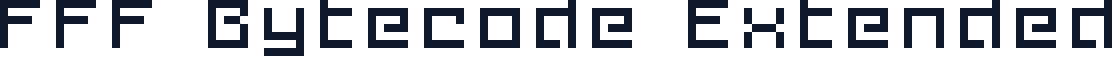 FFF Bytecode Extended
