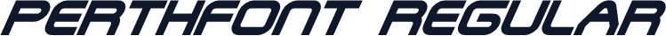 PERTHfont Regular