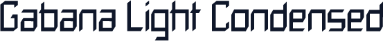 Gabana Light Condensed
