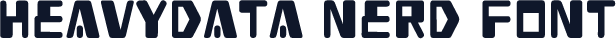 HeavyData Nerd Font