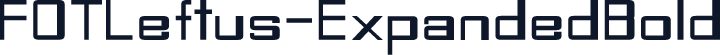 FOTLeftus-ExpandedBold