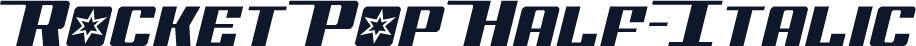 Rocket Pop Half-Italic