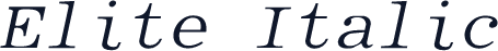 Elite Italic