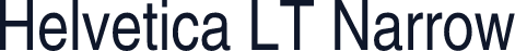 Helvetica LT Narrow