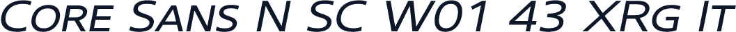 Core Sans N SC W01 43 XRg It