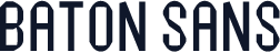 Baton Sans