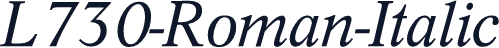 L730-Roman-Italic