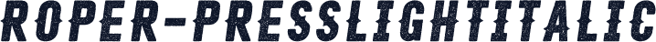 Roper-PressLightItalic