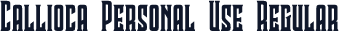 Callioca Personal Use Regular