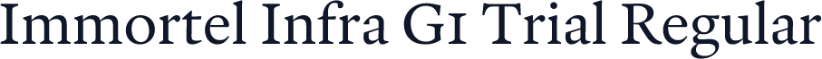 Immortel Infra G1 Trial Regular