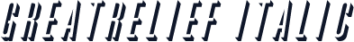 GreatRelief Italic