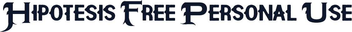 Hipotesis Free Personal Use