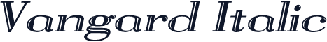 Vangard Italic