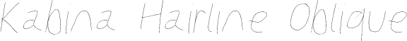 Kabina Hairline Oblique