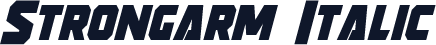 Strongarm Italic