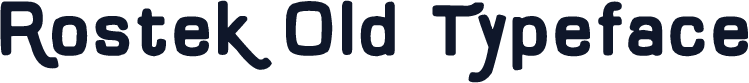 Rostek Old Typeface