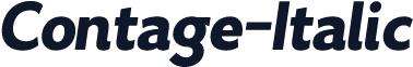 Contage-Italic