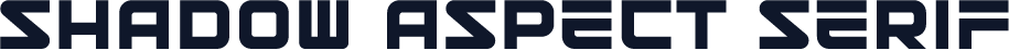 Shadow Aspect Serif
