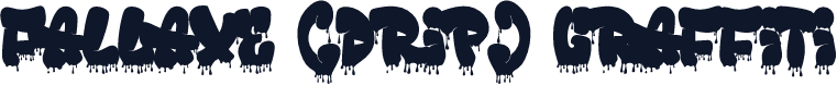 Fallaxe (Drip) Graffiti