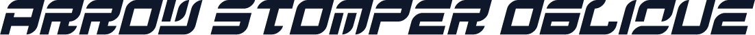 Arrow Stomper Oblique