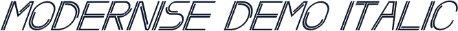 Modernise Demo Italic
