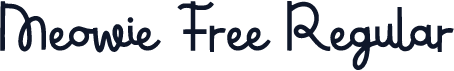 Meowie Free Regular