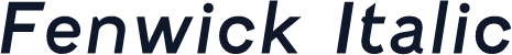 Fenwick Italic