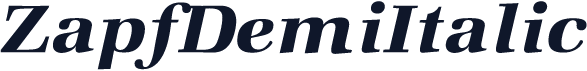 ZapfDemiItalic