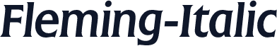 Fleming-Italic