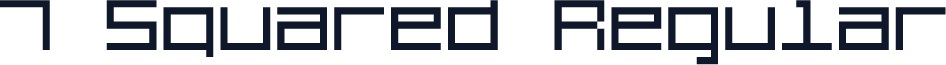 7 Squared Regular