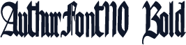 AuthurFont110 Bold