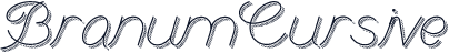 BranumCursive